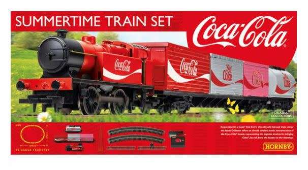 Summertime COCA COLA Train Set - HO Scale (Hornby HORR1276P)