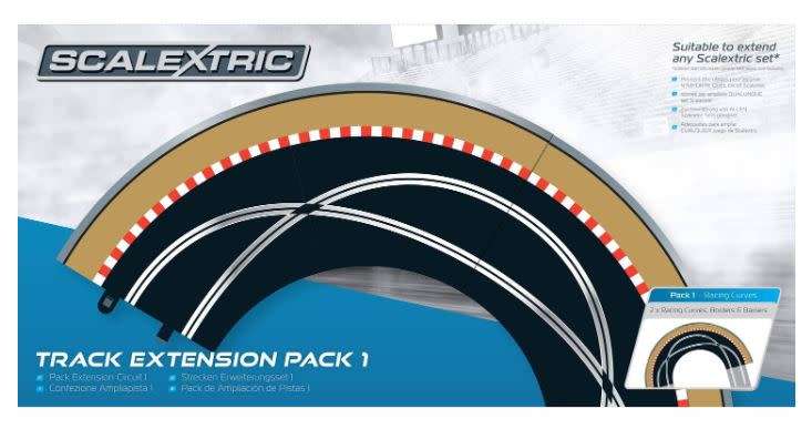 Scalextric Track Extension Pack 1 - 1/32 Scale (Scalextric  SCAC8510)