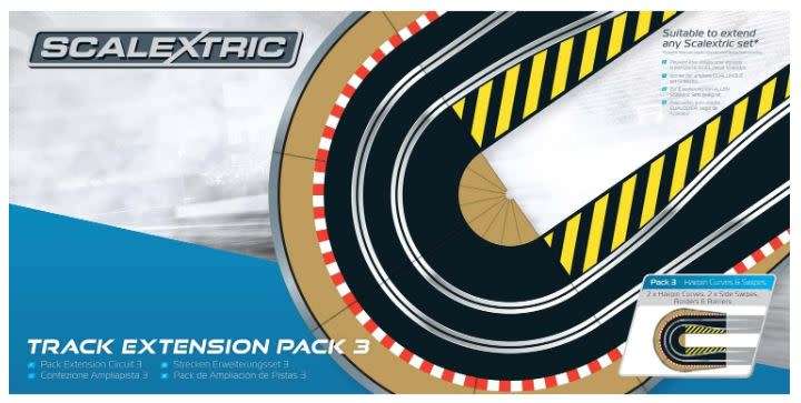 Scalextric Track Extension Pack 3 - 1/32 Scale (Scalextric  SCAC8512)