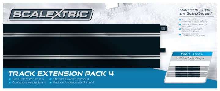 Scalextric Track Extension Pack 4 - 1/32 Scale (Scalextric  SCAC8526)
