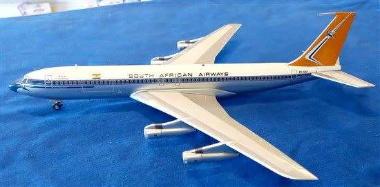 Boeing 707-344C South African Airways - 1/200 Scale (IF70040)(TAS6132)(Inflight 200)