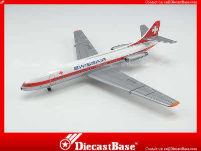 SE.210 Caravelle III Swissair - 1/200 Scale (HG8805)(TAS6174)(Hogan)
