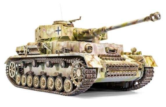 Panzer IV AUSF Mid Version - 1/35 Scale (Airfix A1351)