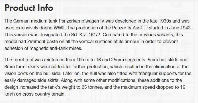 Panzer IV AUSF Mid Version - 1/35 Scale (Airfix A1351)
