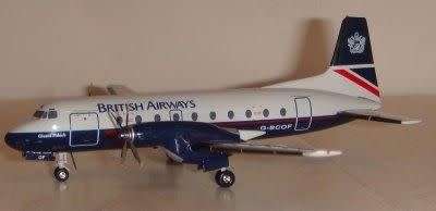 Hawker Siddeley HS.748 British Airways - 1/200 Scale (AV2748001)(TAS6064)(Aviation 200)