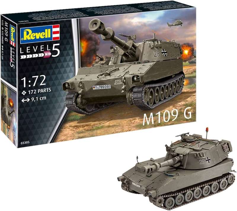 M109G - 1/72 Scale (REV03305)(Revell)