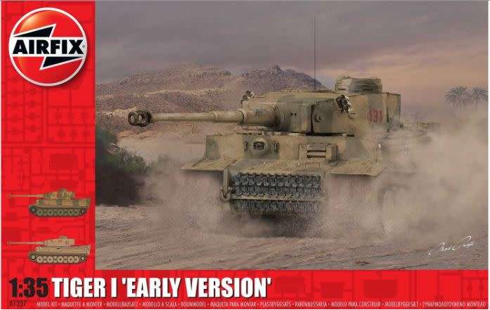 Tiger 1 Early Production Version - 1/35 Scale (Airfix A1357)