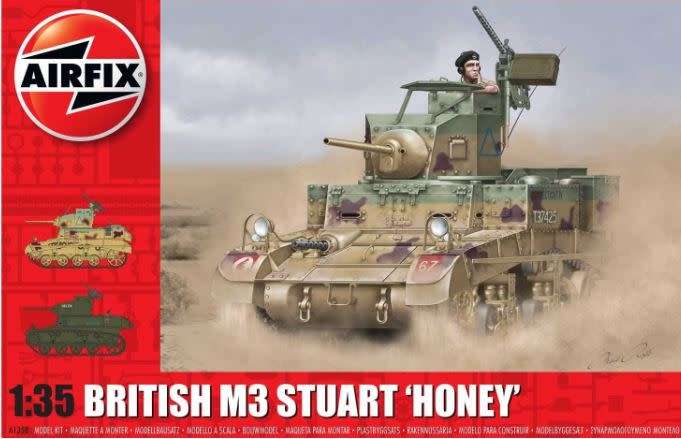 M3 Stuart honey - 1/35 Scale (Airfix A1358)