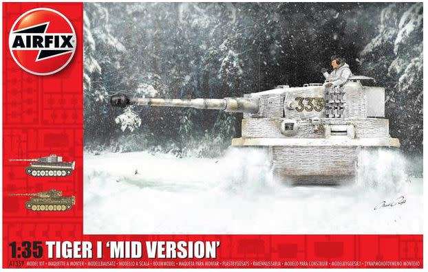 Tiger 1 Mid Version - 1/35 Scale (Airfix A1359)