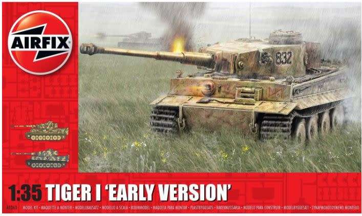 Tiger 1 Early Version - 1/35 Scale (Airfix A1363)