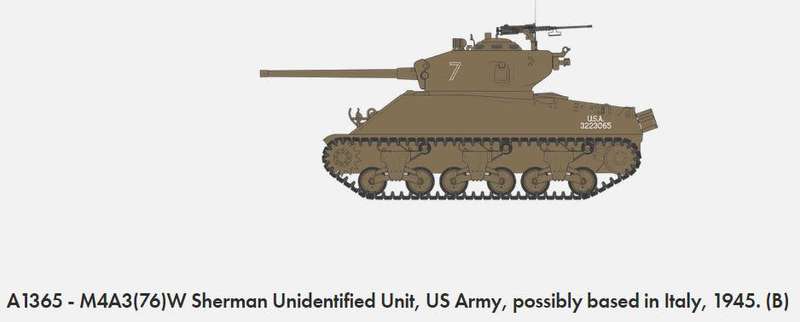 M4A3(76)W Sherman Battle for the Bulge - 1/35 Scale (Airfix A1365)
