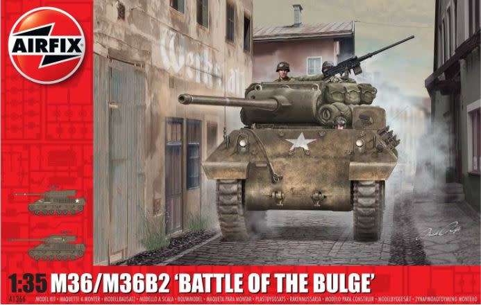 M36/M36B2  Battle of the Bulge - 1/35 Scale (Airfix A1366)
