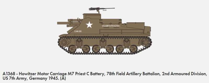 M7 Priest - 1/35 Scale (Airfix A1368)