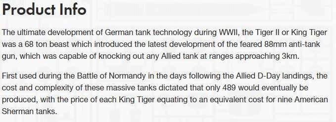 King Tiger - 1/35 Scale (Airfix A1369)
