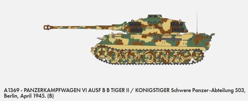 King Tiger - 1/35 Scale (Airfix A1369)
