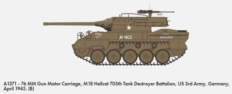 M-18 Hellcat - 1/35 Scale (Airfix A1371)