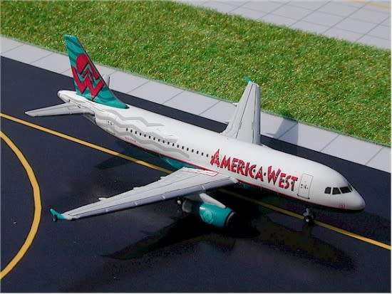 Airbus A319 America West Airlines - 1/400 Scale (GJAWE181)(TAS7012)(Gemini Jets)