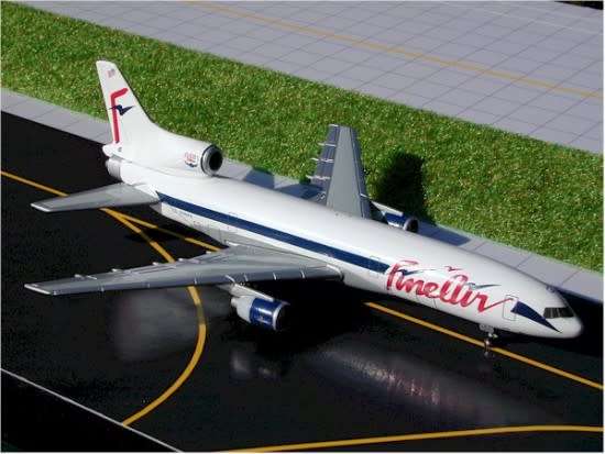 Lockheed L-1011-385-1-14-200F TriStar Fine Air - 1/400 Scale (GJFBF121)(TAS018808)(Gemini Jets)