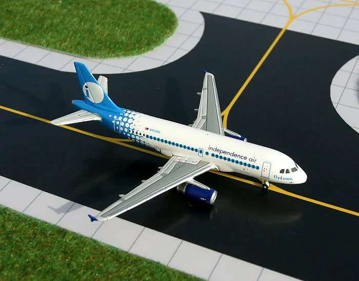 Airbus A319 Independence Air - 1/400 Scale (GJIDE545)(TAS7036)(Gemini Jets)