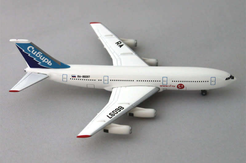 Ilyushin IL-86 Sibir/S7 Airlines - 1/500 Scale (HW506205)(Herpa Wings)