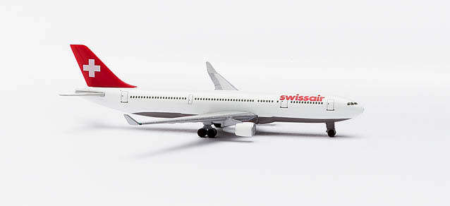 Airbus A330-200 Swissair - 1/500 Scale (HW508346)(TAS007095)(Herpa Wings)