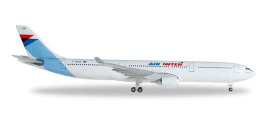 Airbus A330-300 Air Inter - 1/500 Scale (HW526760)(TAS017609)(Herpa Wings)
