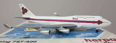Boeing 747-400 Thai Airways - 1/500 Scale (HW500616)(TAS007685)(Herpa Wings)