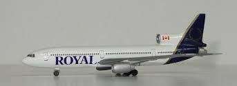 Lockheed L-1011 TriStar Royal - 1/500 Scale (HW504867)(TAS017623)(Herpa Wings)