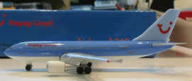 Airbus A310-200 Hapag-Lloyd - 1/500 Scale (HW501132)(TAS001913)(Herpa Wings)