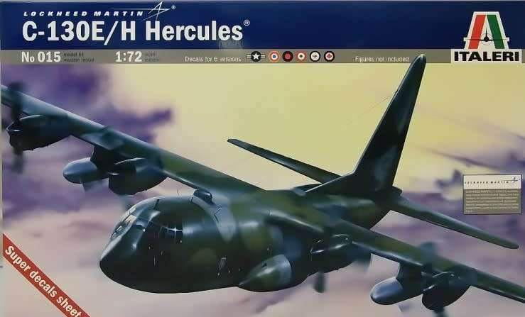 Lockheed C-130ED/H Hercules - 1/72 Scale (IT015)(Italeri)
