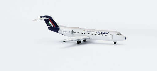 Fokker 70 Malev Hungarian Airlines - 1/500 Scale (HW509275)(TAS014076)(Herpa Wings)