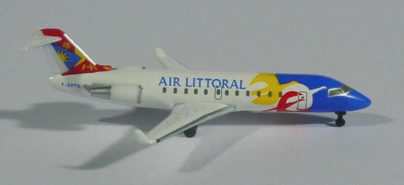 Canadair CRJ-100ER Air Littoral - 1/500 Scale (HW513234)(Herpa Wings)