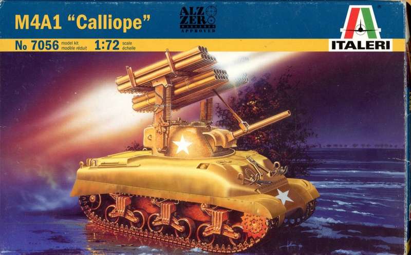 M4A1 Calliope - 1/72 Scale (IT7056)(Italeri)