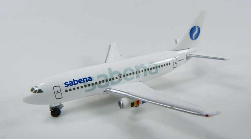 Boeing 737-200 Sabena - 1/500 Scale (HW505710)(Herpa Wings)