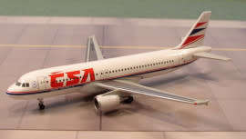 Airbus A320 CSA Czech Airlines - 1/500 Scale (HW514798)(Herpa Wings)