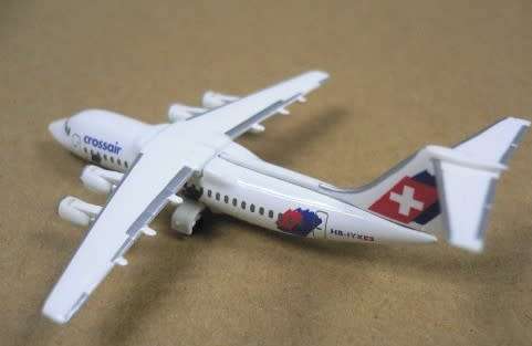 AVRO RJ100 Crossair - 1/500 Scale (HW509626)(TAS007309)(Herpa Wings)