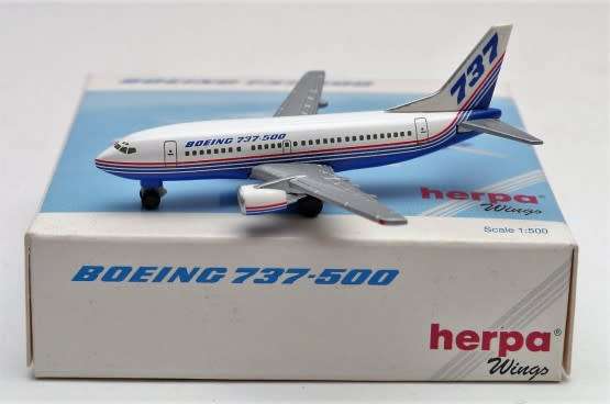 Boeing 737-500 Boeing Company - 1/500 Scale (HW505444)(Herpa Wings)