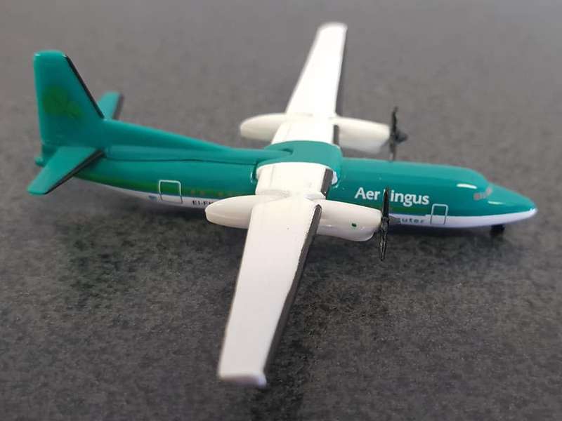 Fokker 50 Aer Lingus - 1/500 Scale (HW509305)(Herpa Wings)
