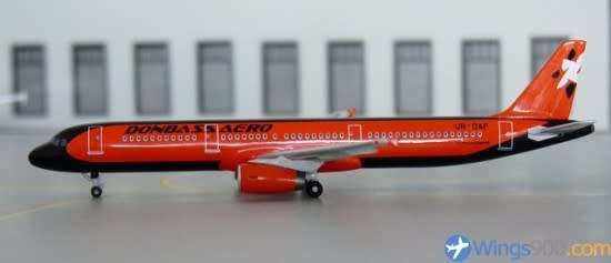 Airbus A321 Donbassaero - 1/500 Scale (HW520751)(Herpa Wings)