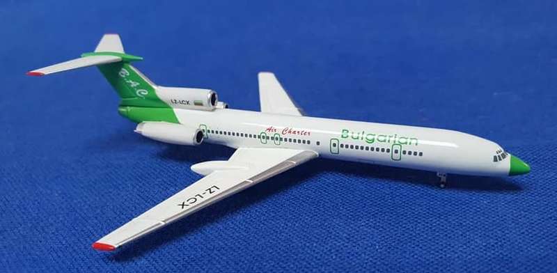 Tupolev Tu-154M Bulgarian Charter - 1/500 Scale (HW510899)(Herpa Wings)