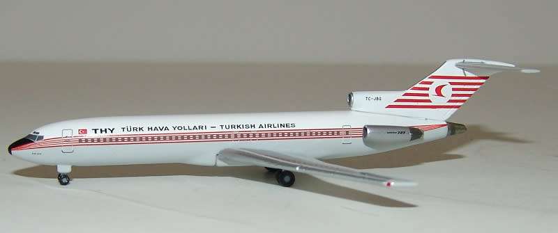 Boeing 727-200 Turkish Airlines - 1/500 Scale (HW503204)(Herpa Wings)