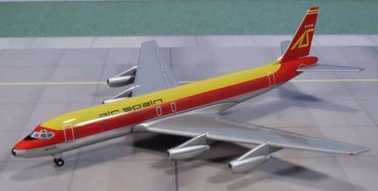 Douglas DC-8-21 Air Spain - 1/500 Scale (HW513975)(Herpa Wings)