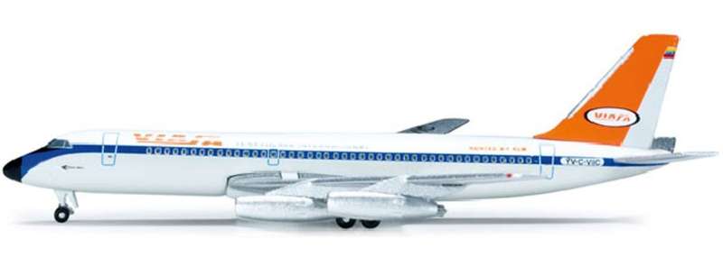 Convair 880 VIASA - 1/500 Scale (HW523387)(Herpa Wings)
