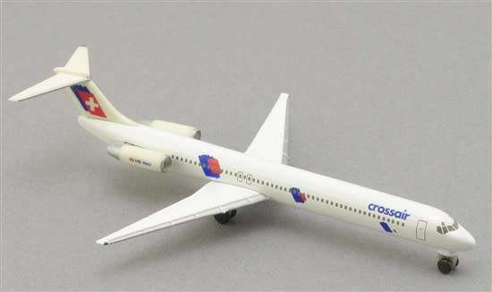 McDonnell Douglas MD-81 Crossair - 1/500 Scale (HW507622)(TAS017729)(Herpa Wings)