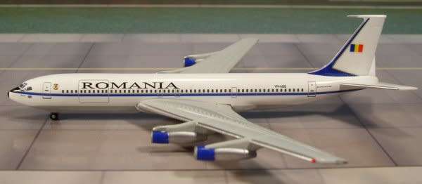 Boeing 707-3K1C Romania - 1/500 Scale (HW514095)(Herpa Wings)