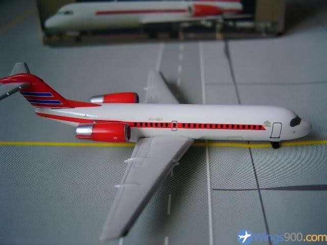 Royal Netherlands Air Force - Fokker 70 - 1/500 Scale (NA50001)(TAS001033)(Hogan)