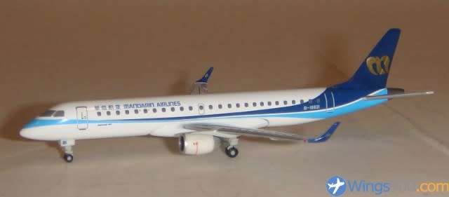 ERJ-190 & B737-800 Mandarin Airlines - 1/500 Scale (HG8522)(Hogan)