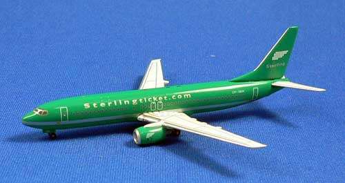 Boeing 737-800 Sterling Green - 1/500 Scale (IF5738010)(TAS000572)(Inflight 500)