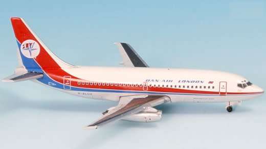 Boeing 737-200 Dan Air London - 1/500 Scale (IF5732002)(Inflight 500)