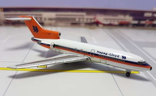 Boeing 727-100 Hapag-Lloyd - 1/500 Scale (SJHLF103)(TAS006937)(StarJets)
